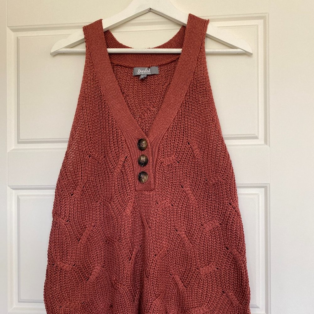 Knit Sleeveless Sweater
